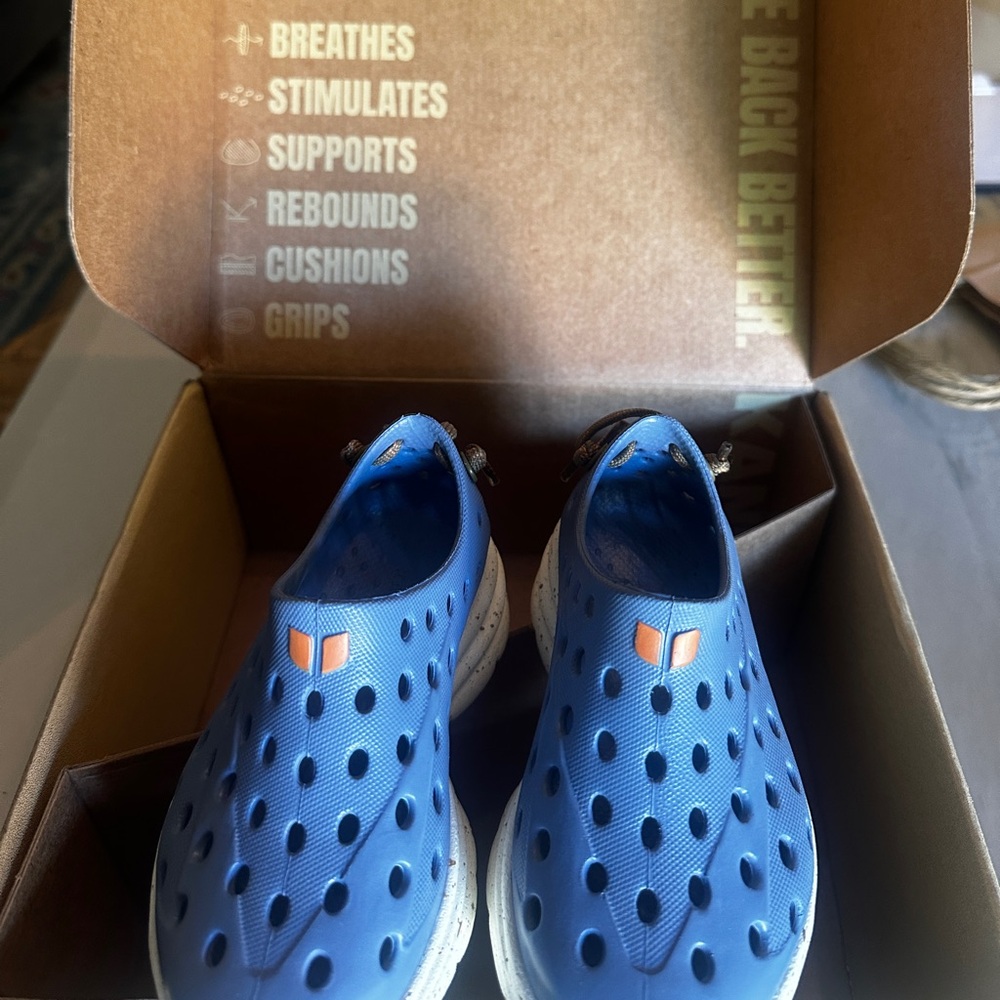 Kids Blue Shoes
